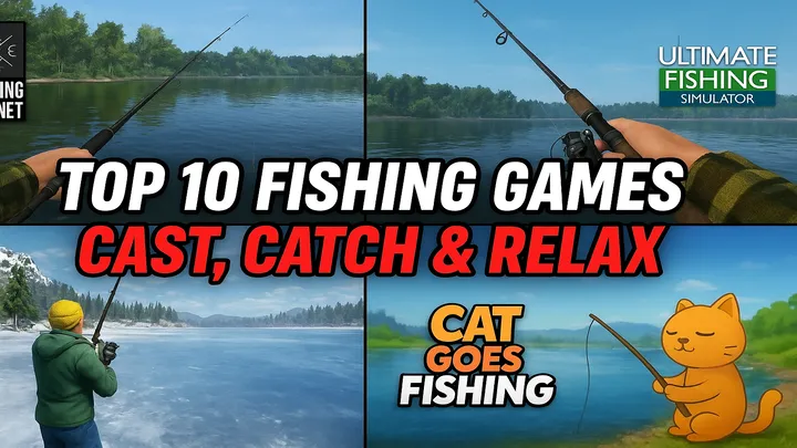 Top 10 Fishing Games Every Angler Should Try